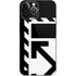Black and White Geometric Shapes iPhone 14 Pro Max Skin