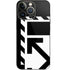 Black and White Geometric Shapes iPhone 15 Pro Skin