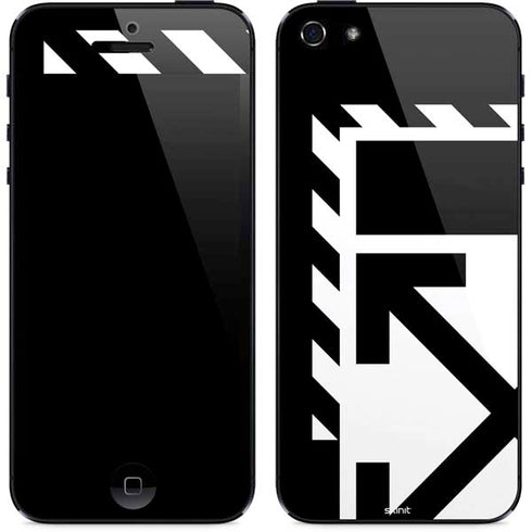Black and White Geometric Shapes iPhone 5/5s/5SE Skin