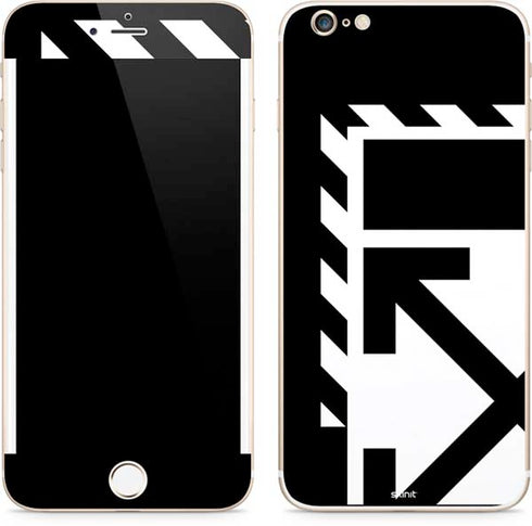 Black and White Geometric Shapes iPhone 6/6s Plus Skin