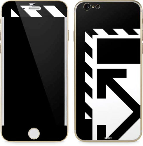 Black and White Geometric Shapes iPhone 6/6s Skin