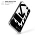 Black and White Geometric Shapes iPhone 7/8 Plus Clear Case