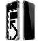 Black and White Geometric Shapes iPhone 7/8 Plus Clear Case