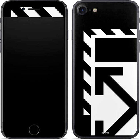 Black and White Geometric Shapes iPhone 7 Skin