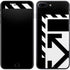 Black and White Geometric Shapes iPhone 8 Plus Skin