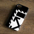 Black and White Geometric Shapes iPhone 8 Pro Case