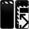 Black and White Geometric Shapes iPhone 8 Skin