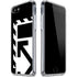Black and White Geometric Shapes iPhone SE (2nd & 3rd Gen) Clear Case