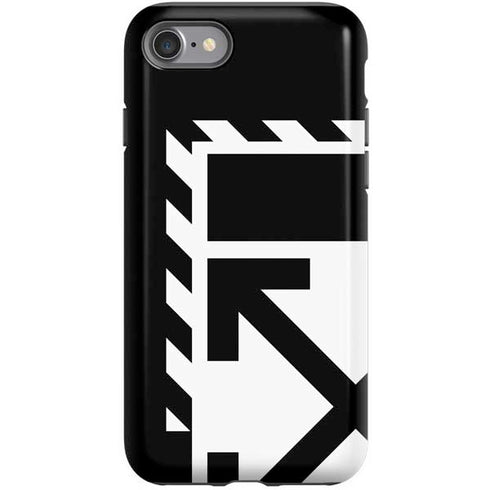 Black and White Geometric Shapes iPhone SE (2nd & 3rd Gen) Pro Case
