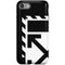 Black and White Geometric Shapes iPhone SE (2nd & 3rd Gen) Pro Case