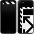 Black and White Geometric Shapes iPhone SE (2nd & 3rd Gen) Skin