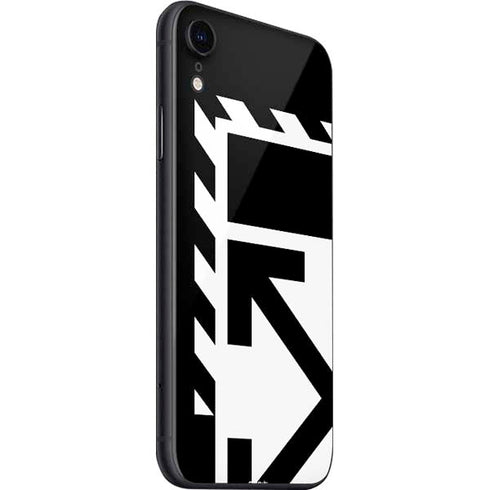 Black and White Geometric Shapes iPhone SE (2nd & 3rd Gen) Skin