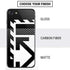 Black and White Geometric Shapes iPhone SE (2nd & 3rd Gen) Skin