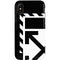 Black and White Geometric Shapes iPhone X Pro Case