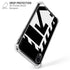 Black and White Geometric Shapes iPhone XR Clear Case