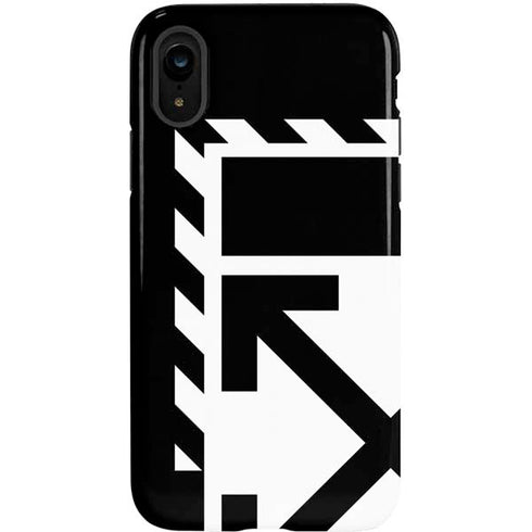 Black and White Geometric Shapes iPhone XR Pro Case