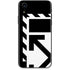 Black and White Geometric Shapes iPhone XR Skin