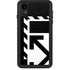 Black and White Geometric Shapes iPhone XR Waterproof Case
