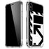 Black and White Geometric Shapes iPhone XS Max Clear Case