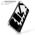Black and White Geometric Shapes iPhone XS Max Clear Case