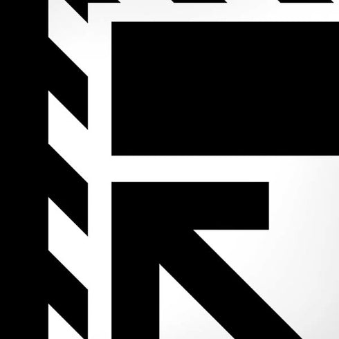 Black and White Geometric Shapes iPhone XS Max Skin