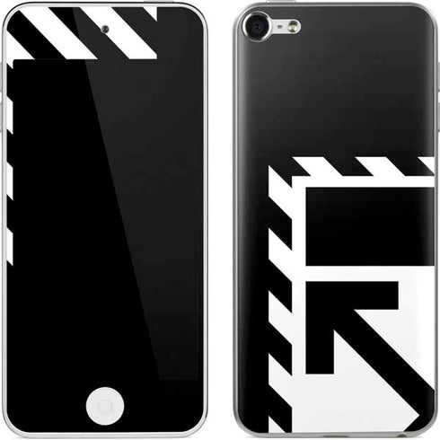 Black and White Geometric Shapes Apple iPod Skin