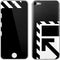 Black and White Geometric Shapes Apple iPod Skin