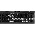 Black and White Geometric Shapes K95 RGB PLATINUM Mechanical Gaming Keyboard Skin