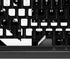Black and White Geometric Shapes K95 RGB PLATINUM Mechanical Gaming Keyboard Skin