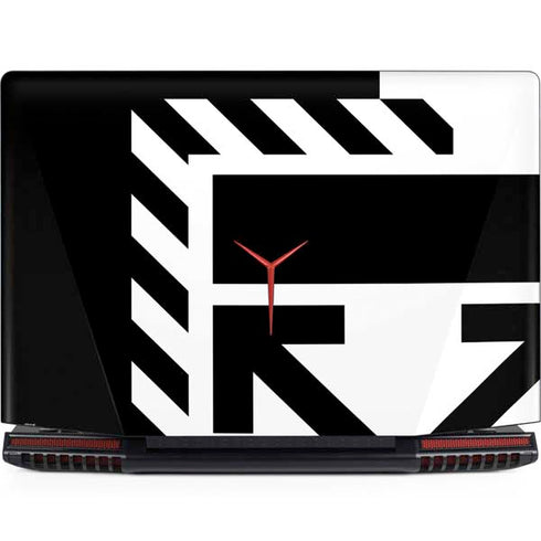 Black and White Geometric Shapes Legion Y720 Skin
