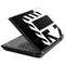 Black and White Geometric Shapes Lenovo T420 Skin