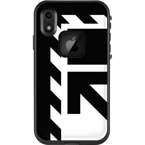 Black and White Geometric Shapes LifeProof Fre iPhone Skin