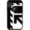 Black and White Geometric Shapes LifeProof Fre iPhone Skin