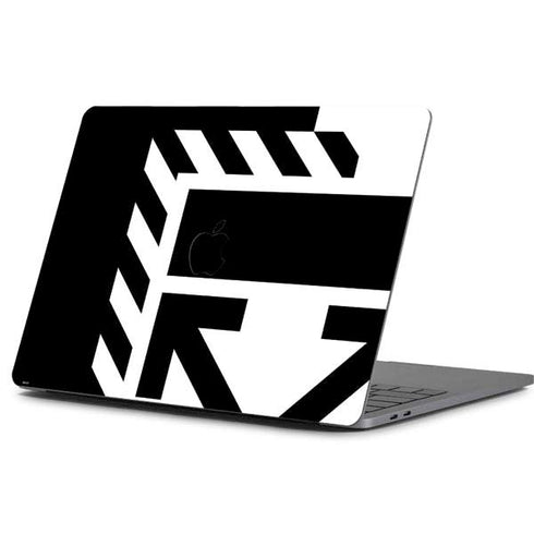 Black and White Geometric Shapes Apple MacBook Pro 13-inch Skin