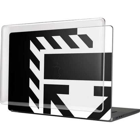 Black and White Geometric Shapes MacBook Pro 16in (2021-25) Case plus Skin