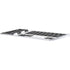 Black and White Geometric Shapes Magic Keyboard Skin