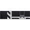 Black and White Geometric Shapes Magic Keyboard with Numeric Keypad Skin