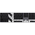 Black and White Geometric Shapes Magic Keyboard with Numeric Keypad Skin
