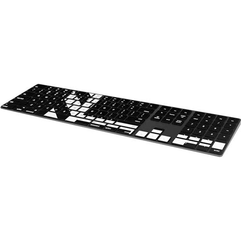 Black and White Geometric Shapes Magic Keyboard with Numeric Keypad Skin