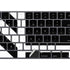 Black and White Geometric Shapes Magic Keyboard with Numeric Keypad Skin