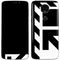 Black and White Geometric Shapes Moto E5 Plus Skin