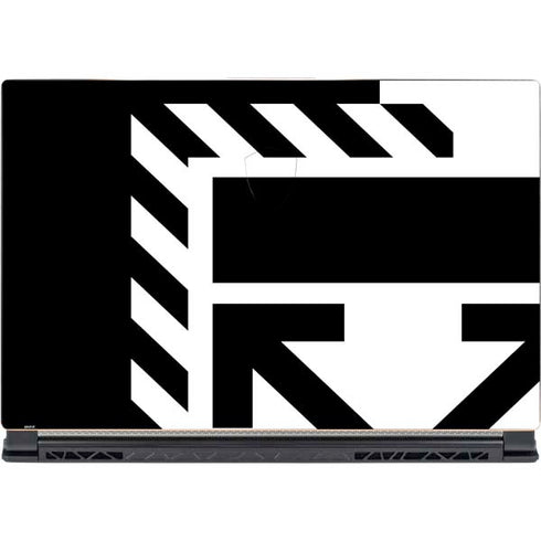 Black and White Geometric Shapes MSI GS65 Stealth Laptop Skin