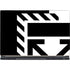 Black and White Geometric Shapes MSI GS65 Stealth Laptop Skin