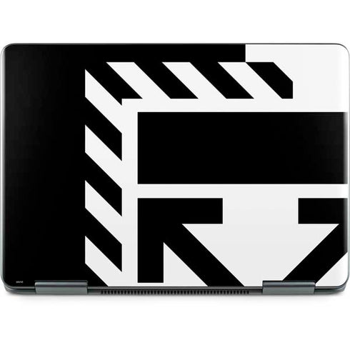 Black and White Geometric Shapes Notebook 9 Pro 13in (2017) Skin