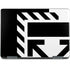 Black and White Geometric Shapes Notebook 9 Pro 13in (2017) Skin