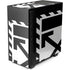Black and White Geometric Shapes NZXT H510 Compact ATX Mid-Tower Case Skin