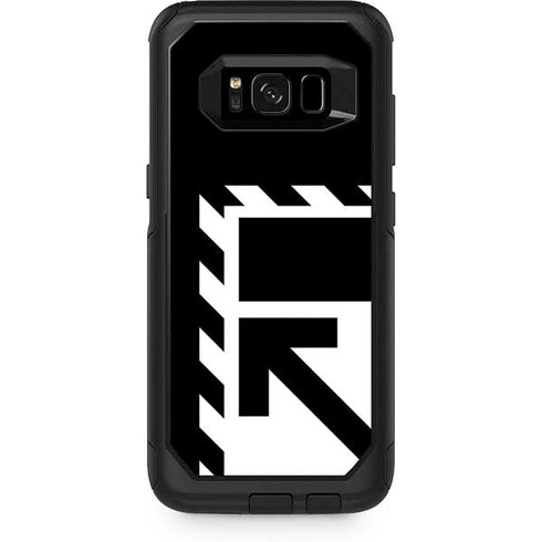Black and White Geometric Shapes Otterbox Commuter Galaxy Skin