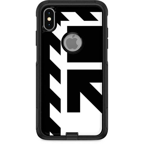 Black and White Geometric Shapes Otterbox Commuter iPhone Skin