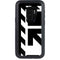 Black and White Geometric Shapes Otterbox Defender Galaxy Skin