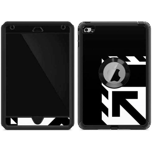 Black and White Geometric Shapes Otterbox Defender iPad Skin